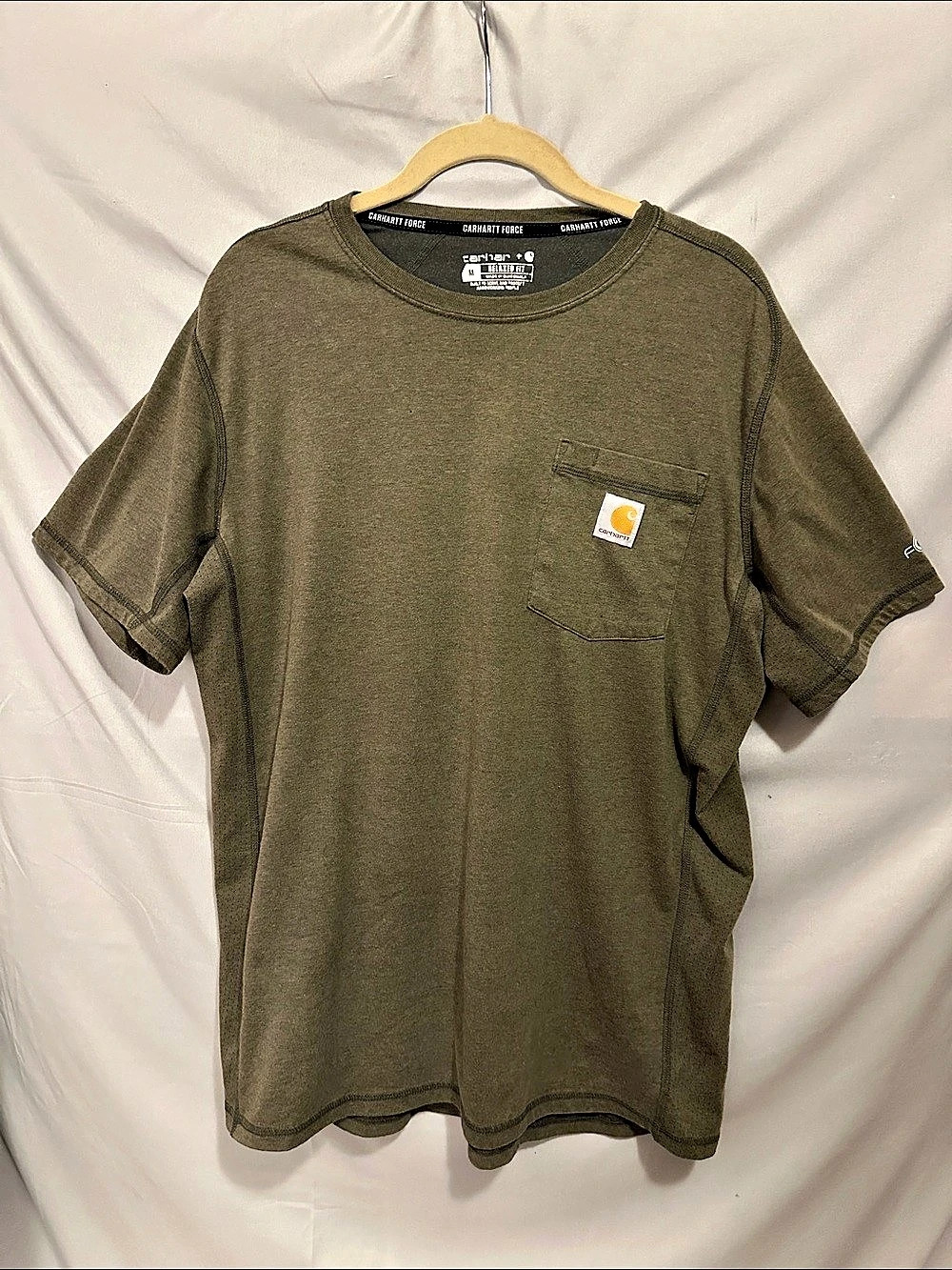 Carhartt Force Relaxed Fit Midweight Short-Sleeve Pocket T-Shirt Men's